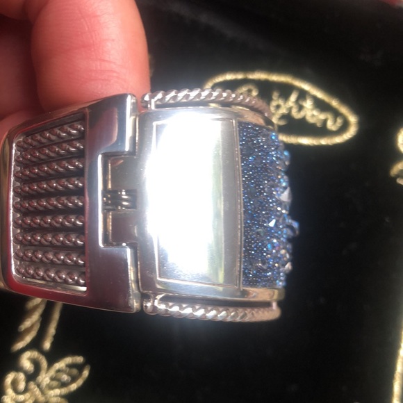 Beautiful Blue Brighton silver plated crystal - Picture 6 of 6